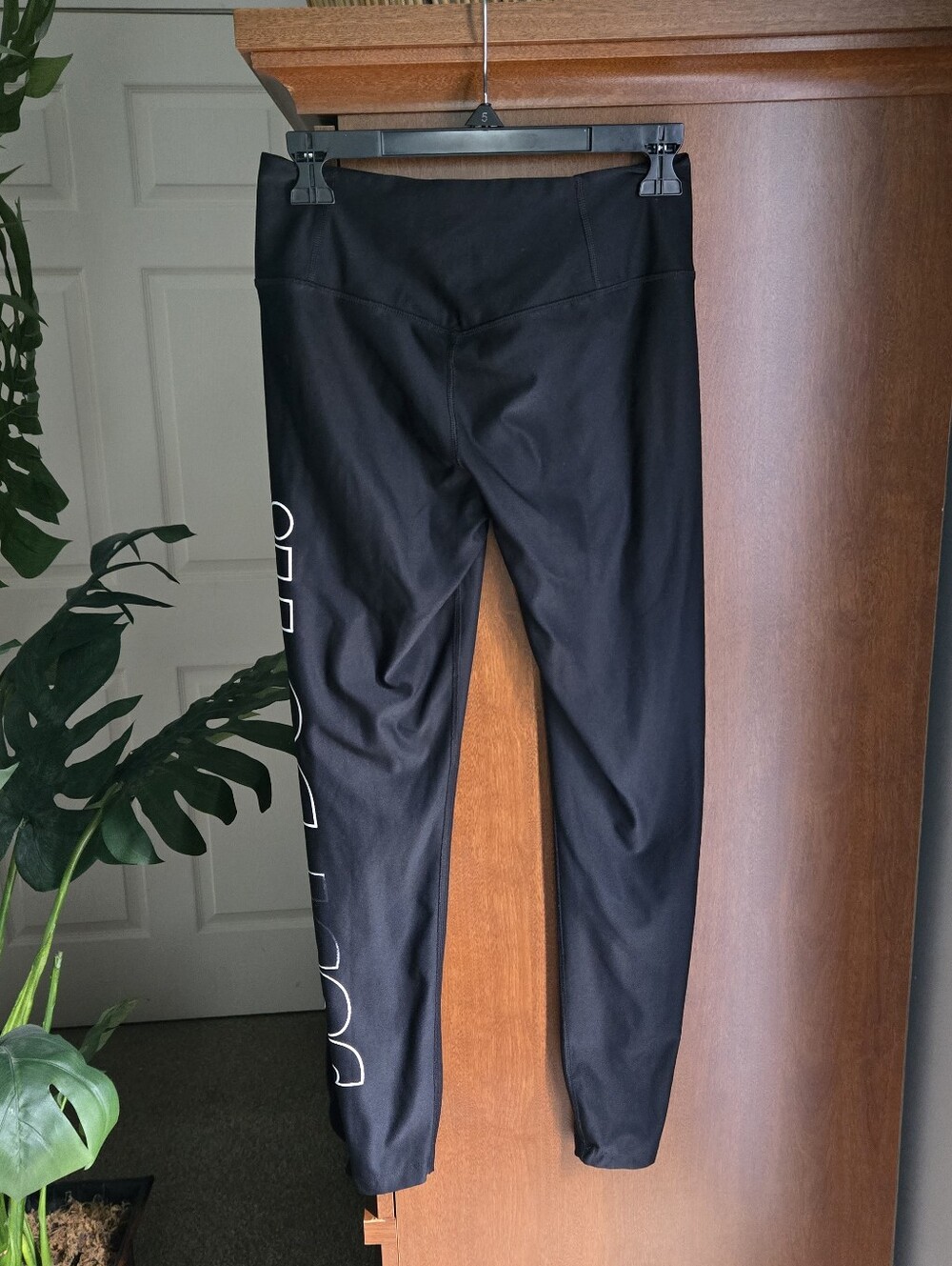 Nike Black High-Rise 'Just Do It' Leggings - Picture 3 of 7